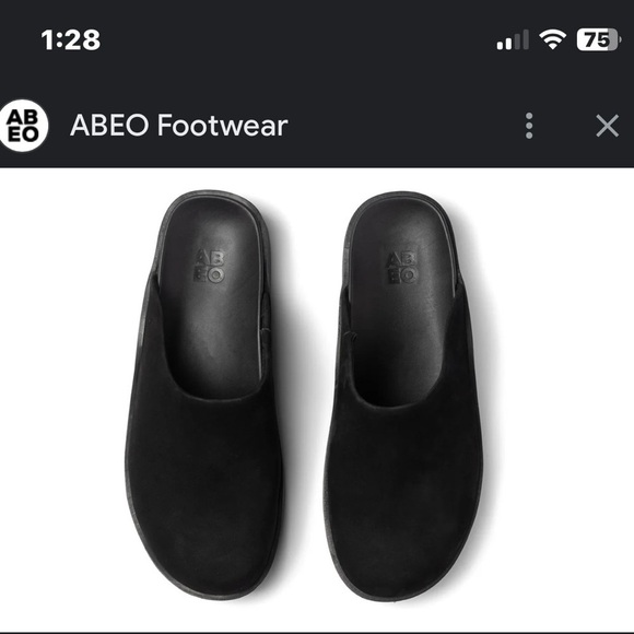 Abeo Shoes - ABEO Pioneer clogs Black leather